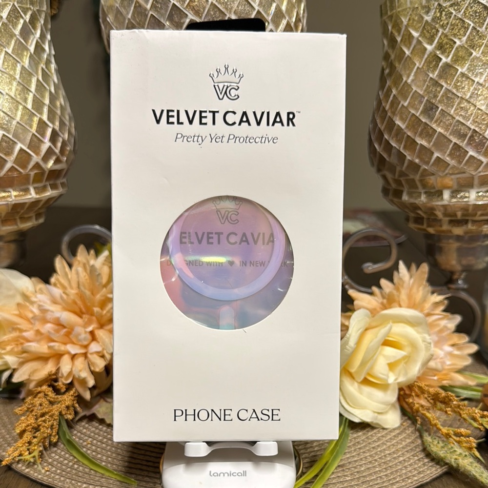 Velvet Caviar iPhone 15 Pro Max Case - White Opal